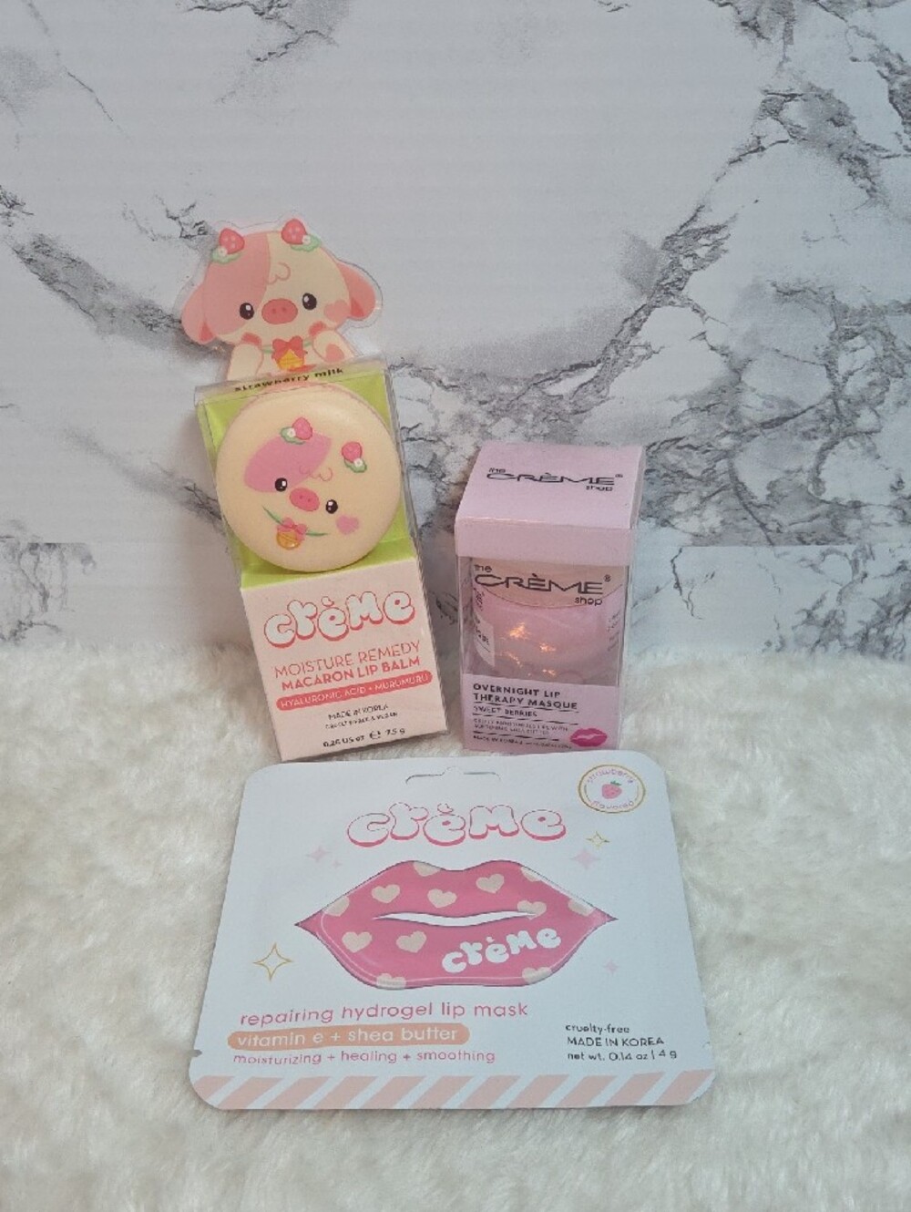 Crème Moisture Remedy Lip Set NWT